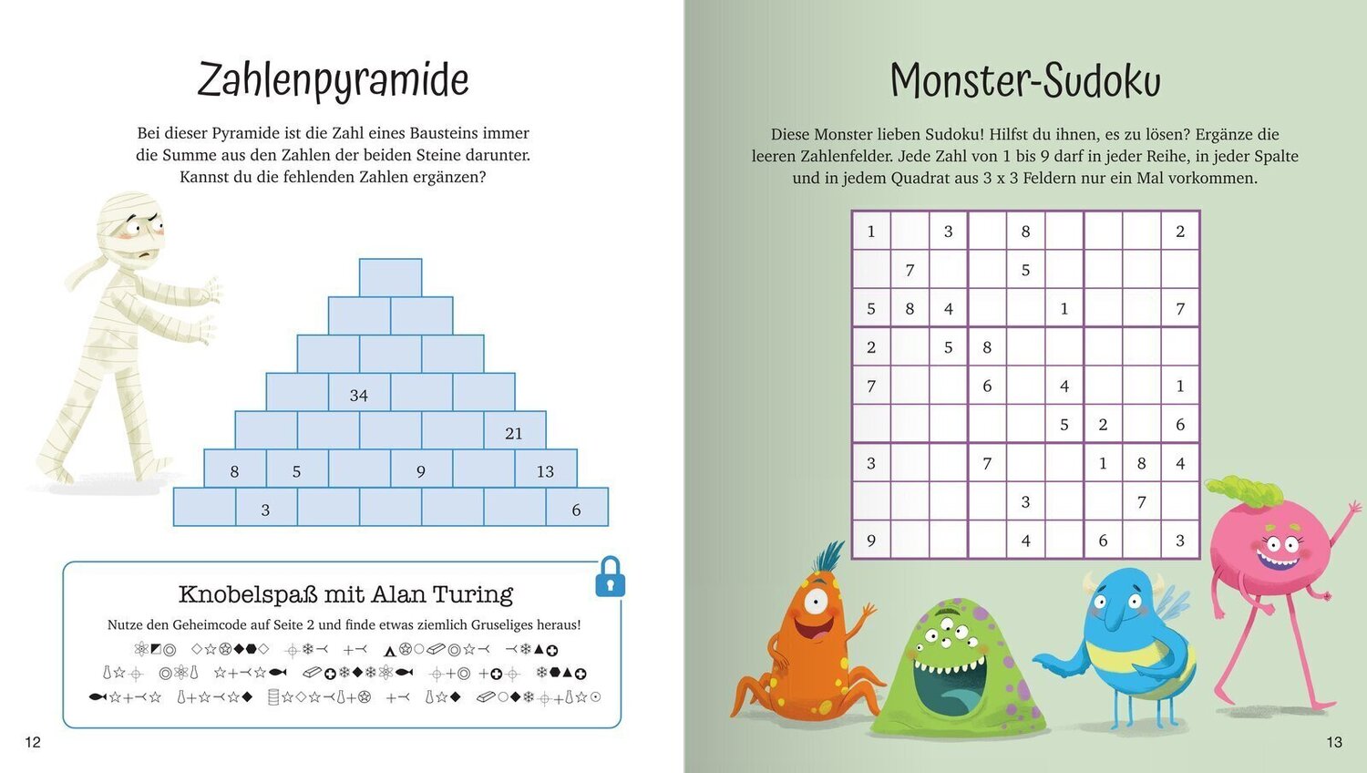 Bild: 9783741526374 | Mein MINT-Spaß-Buch: Knifflige Matherätsel für Kinder | William Potter