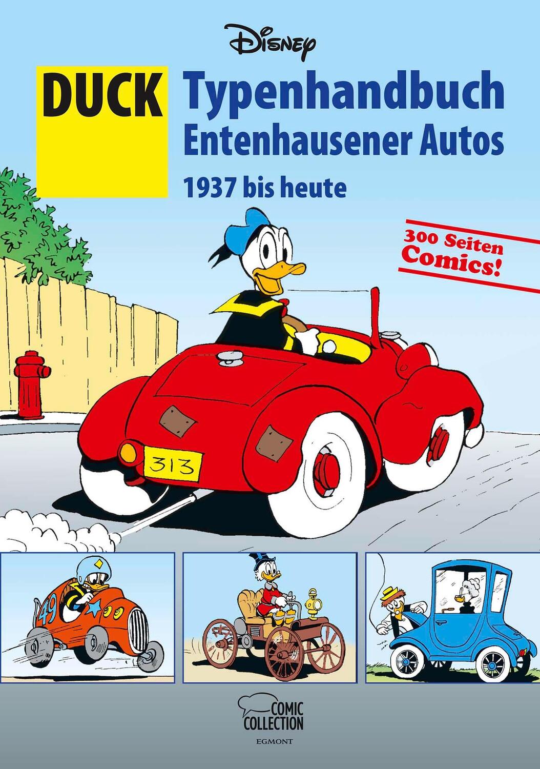 Cover: 9783770439539 | DUCK - Typenhandbuch Entenhausener Autos 1937 bis heute | Walt Disney