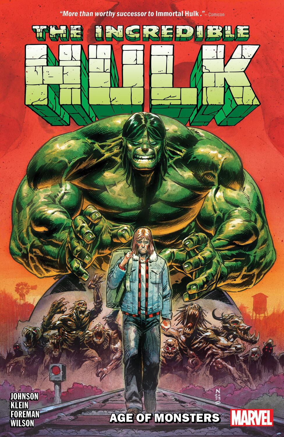 Cover: 9781302954161 | Incredible Hulk Vol. 1: Age of Monsters | Johnson (u. a.) | Buch