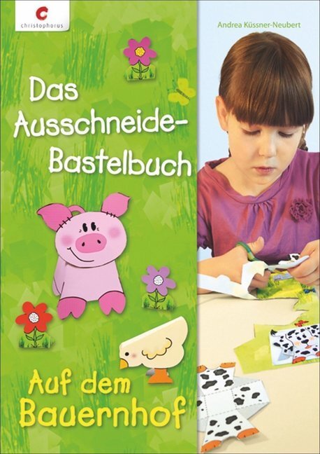 Cover: 9783838835242 | Das Ausschneide-Bastelbuch - Auf dem Bauernhof | Küssner-Neubert