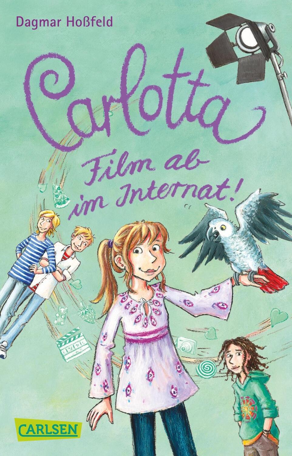 Cover: 9783551312693 | Carlotta 03: Film ab im Internat! | Dagmar Hoßfeld | Taschenbuch