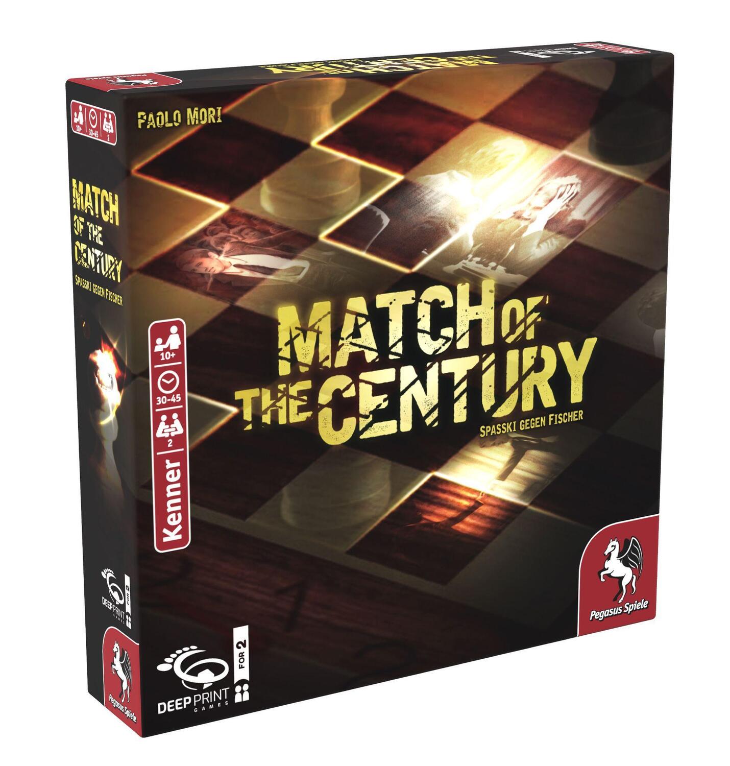 Cover: 4250231737343 | Match of the Century (Deep Print Games) | Spiel | 57812G | Deutsch