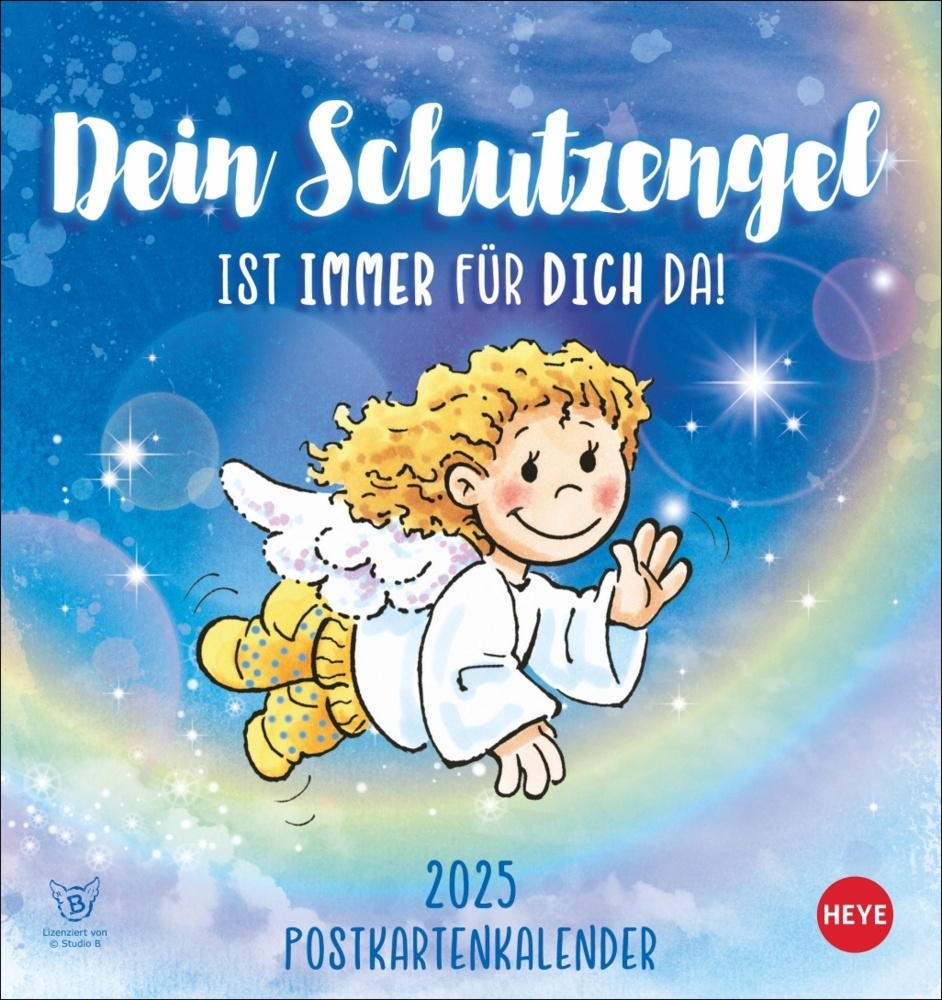 Cover: 9783756408009 | Schutzengel Postkartenkalender 2025 | Kalender | Spiralbindung | 13 S.