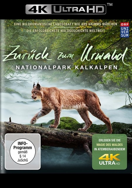 Cover: 4250128419055 | Zurück zum Urwald - Nationalpark Kalkalpen (Ultra HD Blu-ray) | 2016