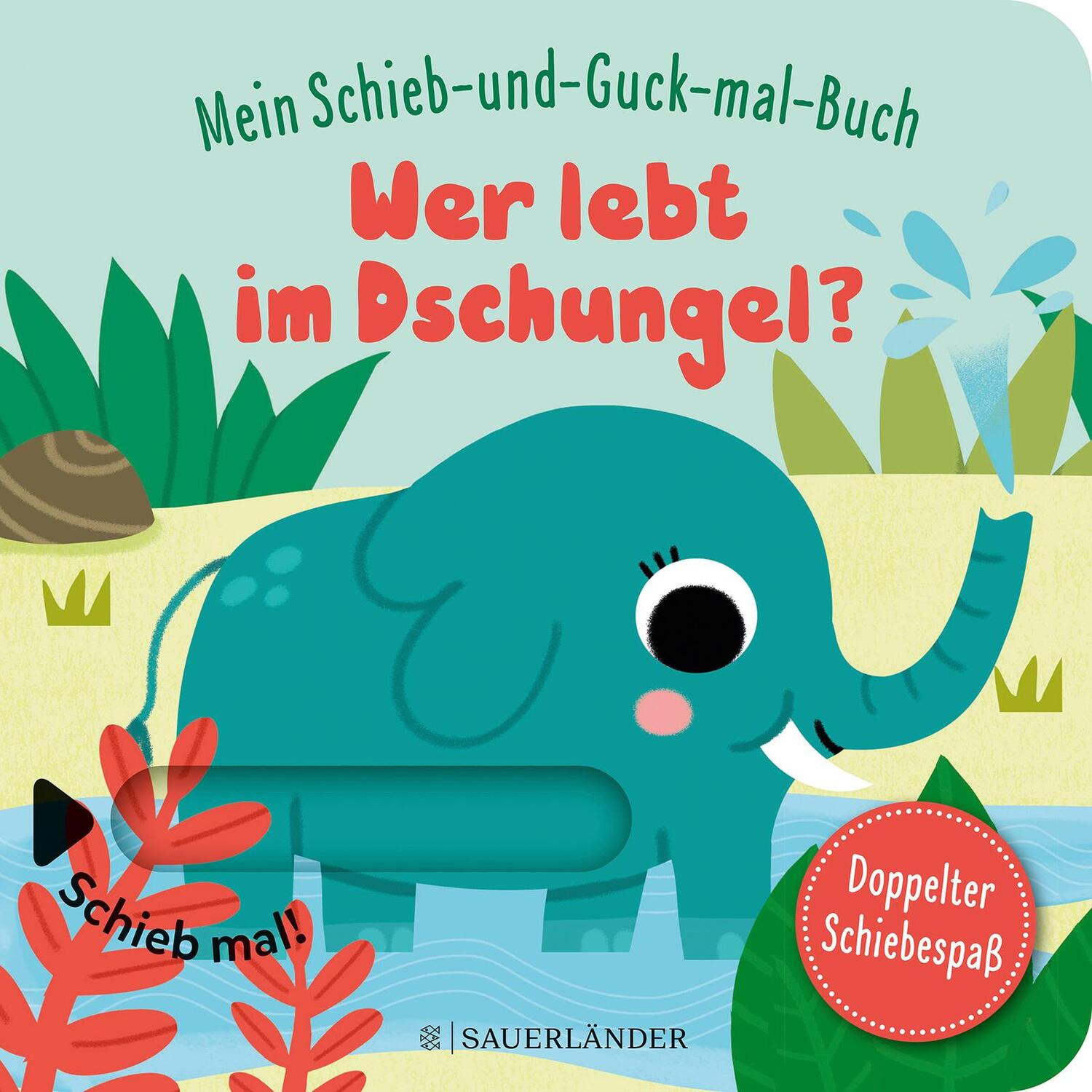Cover: 9783737358187 | Mein Schieb &amp; Guck-mal-Buch: Wer lebt im Dschungel? | Buch | 10 S.