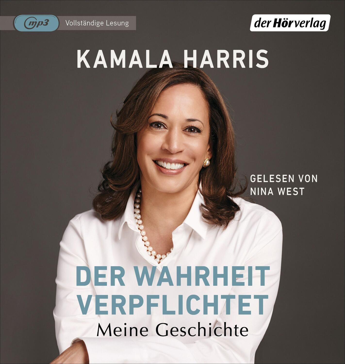 Cover: 9783844543162 | Der Wahrheit verpflichtet | Meine Geschichte | Kamala Harris | MP3