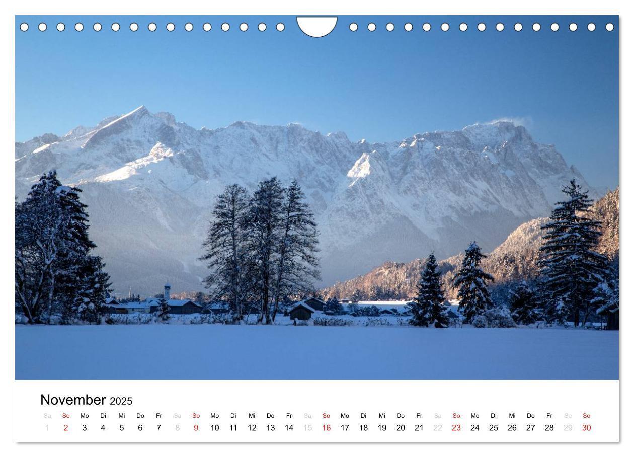 Bild: 9783435591466 | Zugspitz-Impressionen (Wandkalender 2025 DIN A4 quer), CALVENDO...