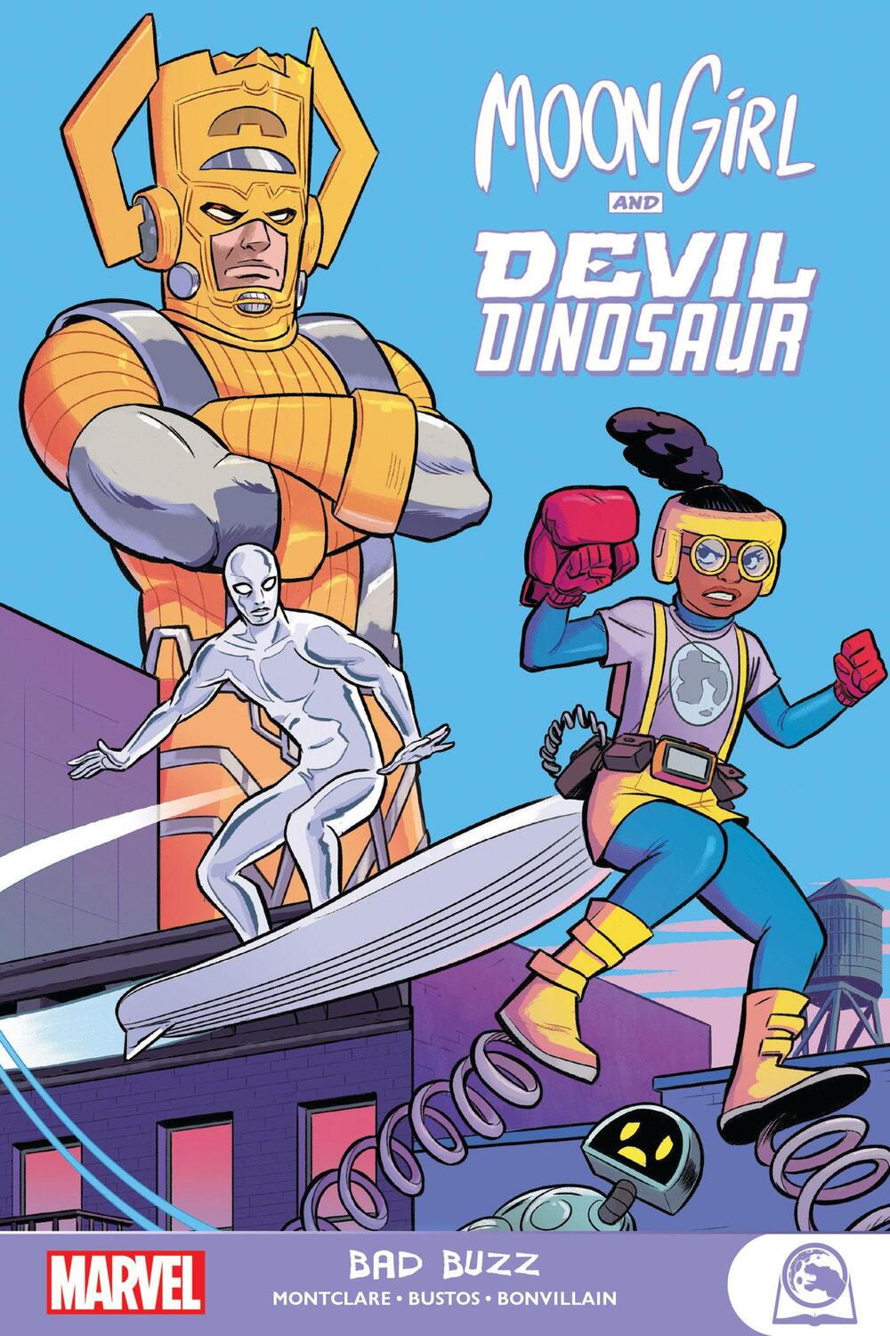 Cover: 9781302929848 | Moon Girl and Devil Dinosaur: Bad Buzz | Brandon Montclare (u. a.)