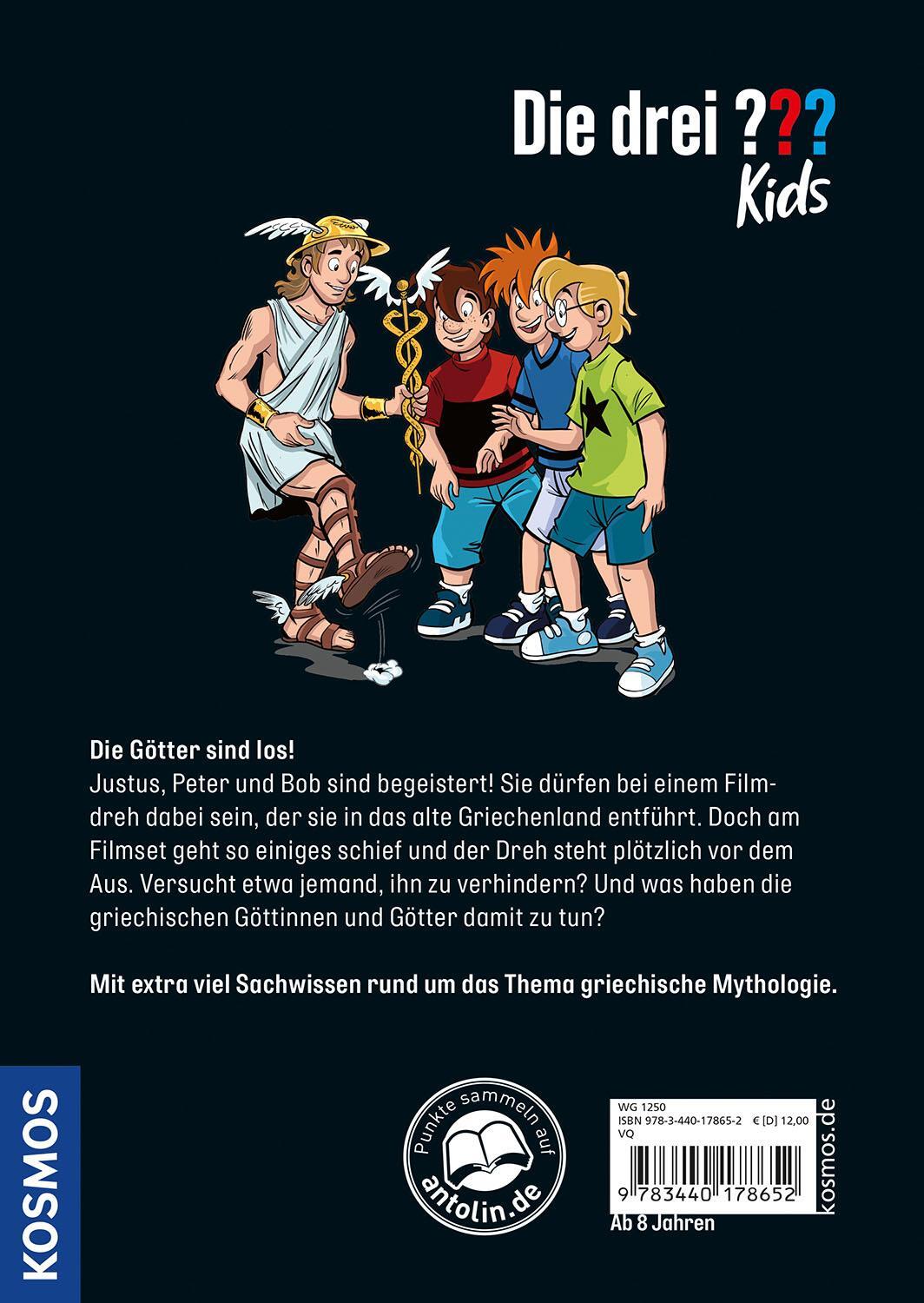 Bild: 9783440178652 | Die drei ??? Kids Der Schatz der Götter | Anja Körner | Buch | 128 S.