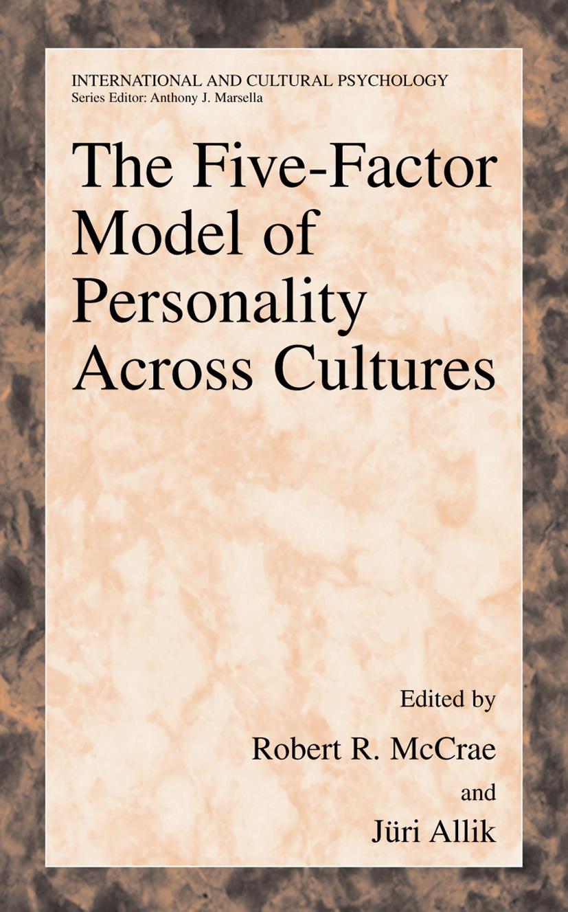 Cover: 9780306473548 | The Five-Factor Model of Personality Across Cultures | Allik (u. a.)