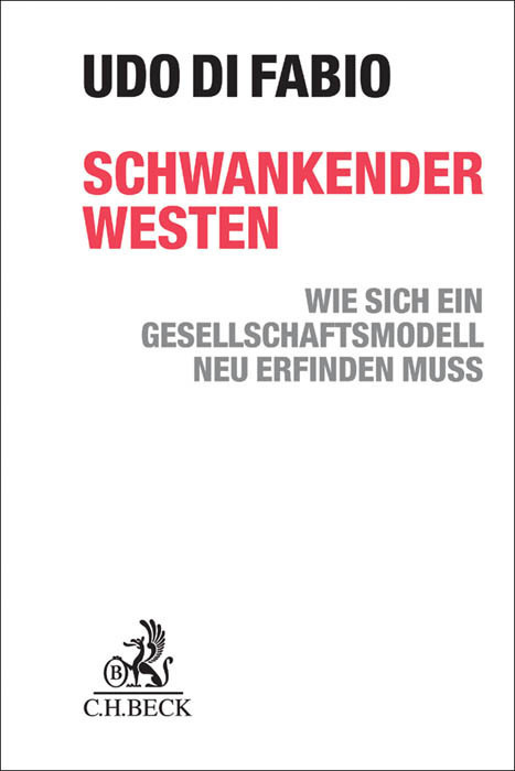 Cover: 9783406683916 | Schwankender Westen | Udo Di Fabio | Buch | 2015 | EAN 9783406683916