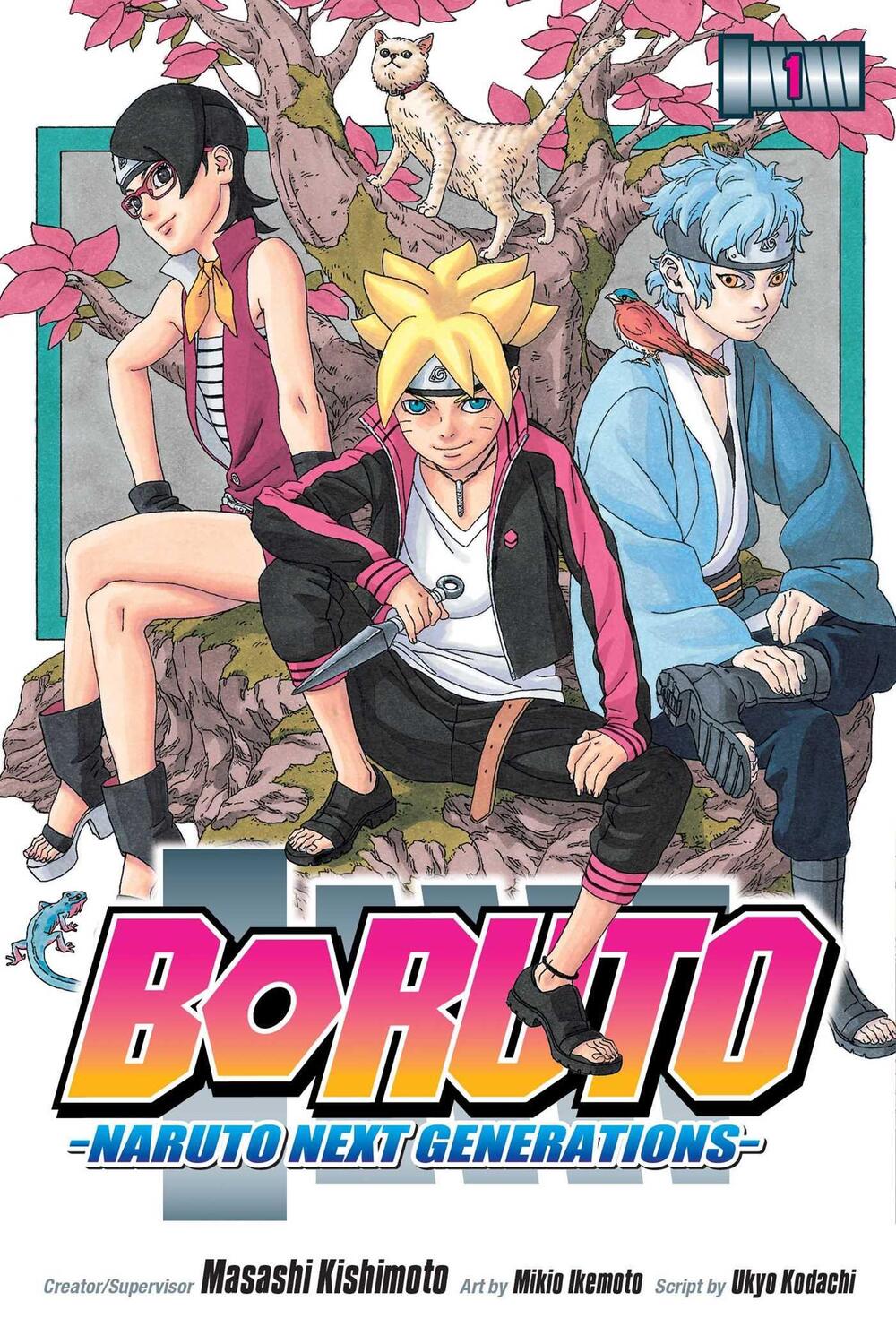 Cover: 9781421592114 | Boruto: Naruto Next Generations, Vol. 1 | Uzumaki Boruto!! | Kodachi