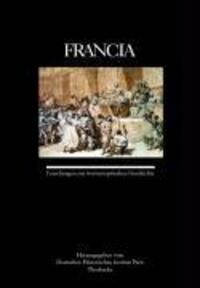 Cover: 9783799581271 | Francia | Forschungen zur westeuropäischen Geschichte 36 | Buch | 2010