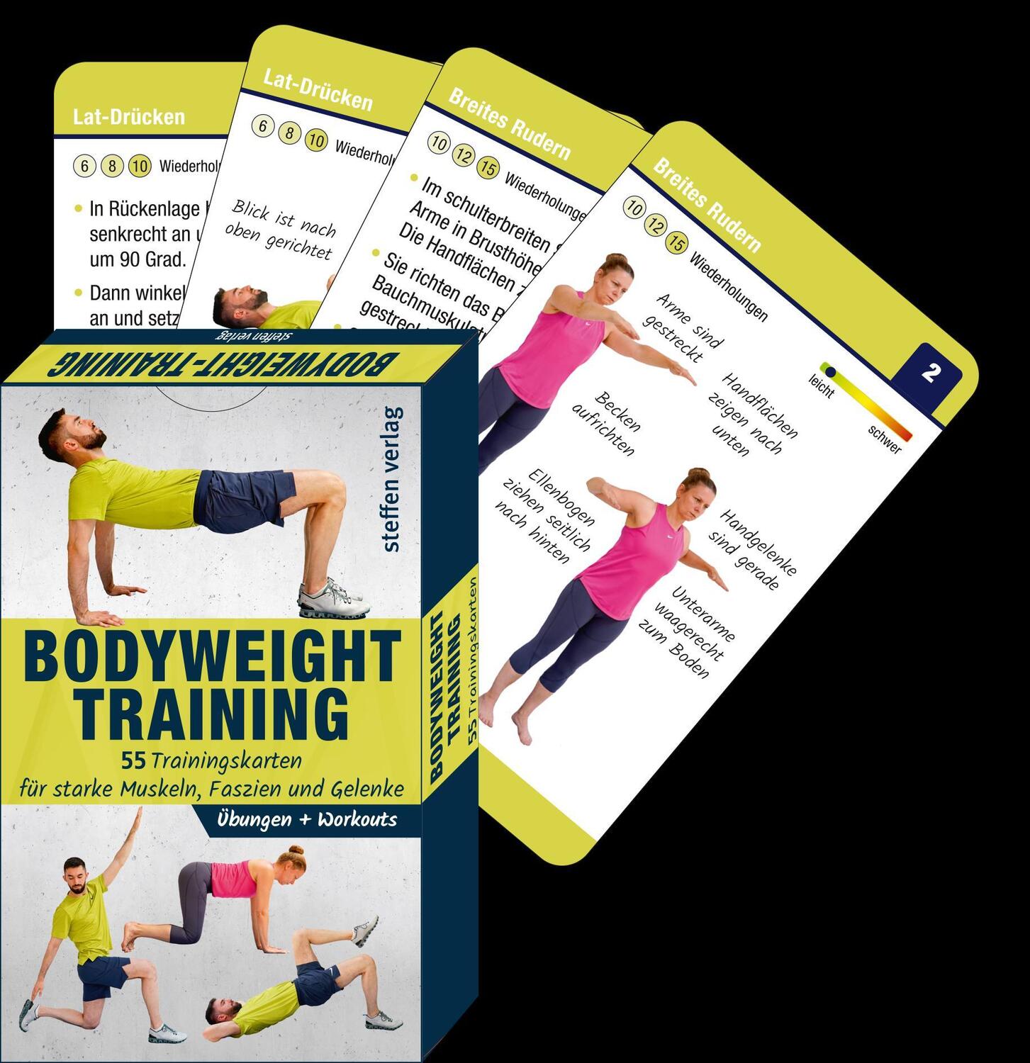 Cover: 9783957991263 | Trainingskarten Bodyweight-Training | Ronald Thomschke | Taschenbuch