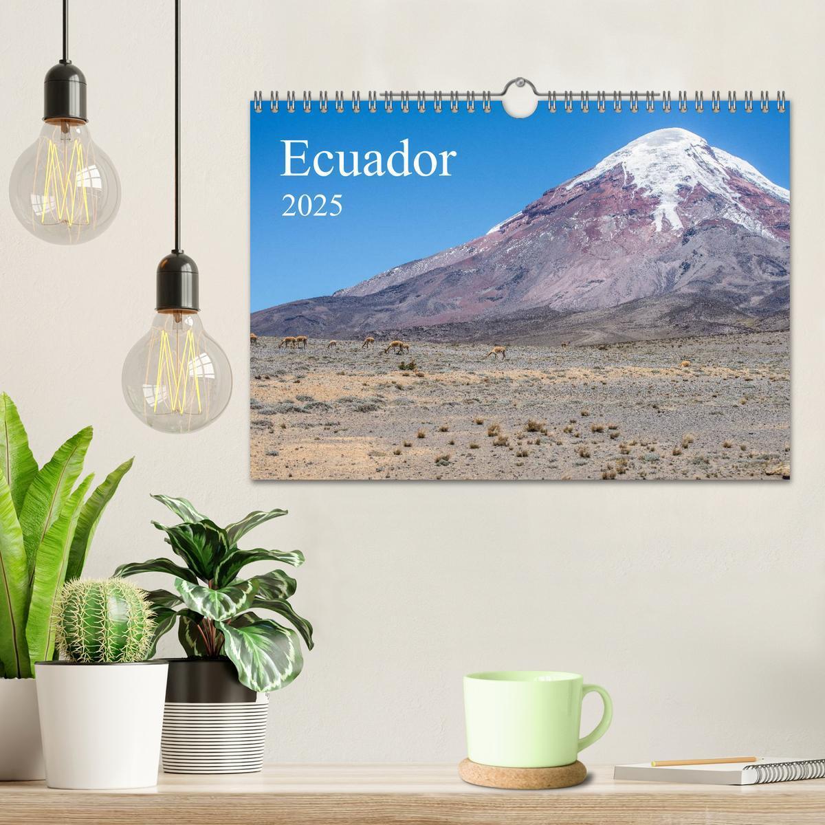 Bild: 9783435770823 | Ecuador (Wandkalender 2025 DIN A4 quer), CALVENDO Monatskalender