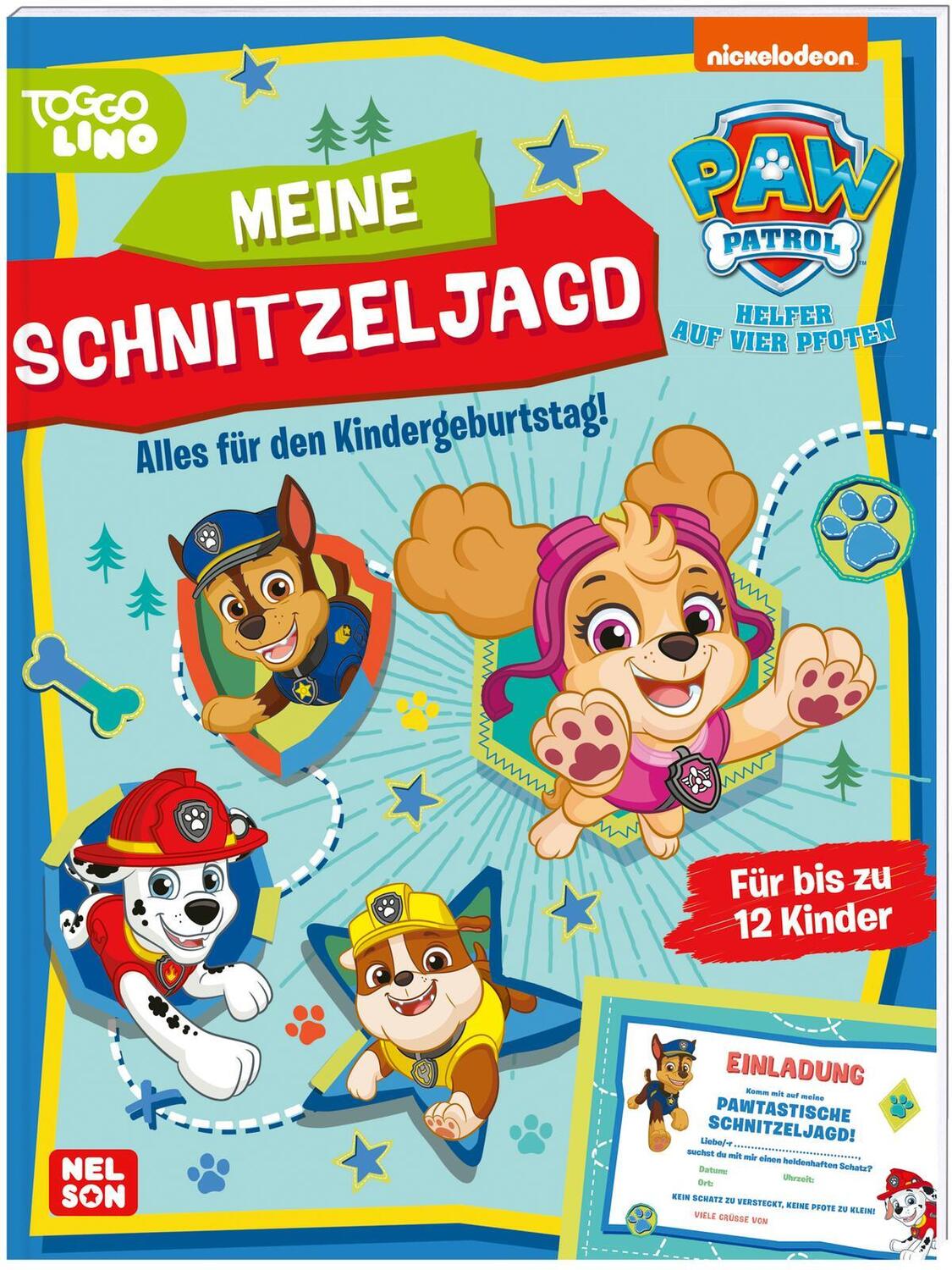 Cover: 9783845123752 | PAW Patrol Mitmachbuch: Meine Schnitzeljagd | Taschenbuch | PAW Patrol