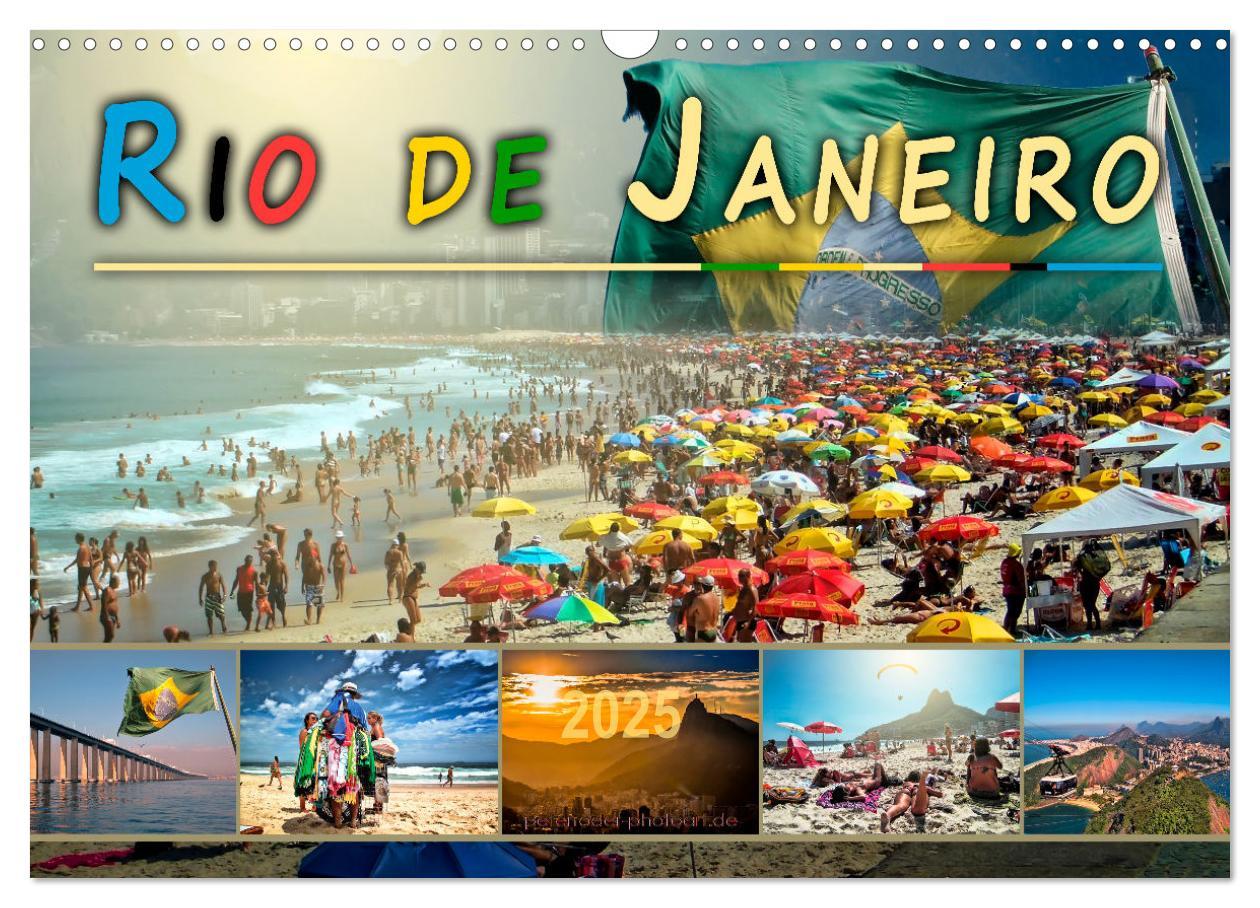 Cover: 9783435460502 | Rio de Janeiro, Stadt des Sonnenscheins (Wandkalender 2025 DIN A3...