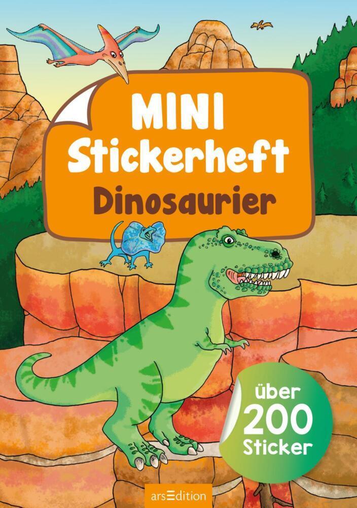 Cover: 9783845848150 | MINI-Stickerheft - Dinosaurier | Über 200 Sticker | Sebastian Coenen