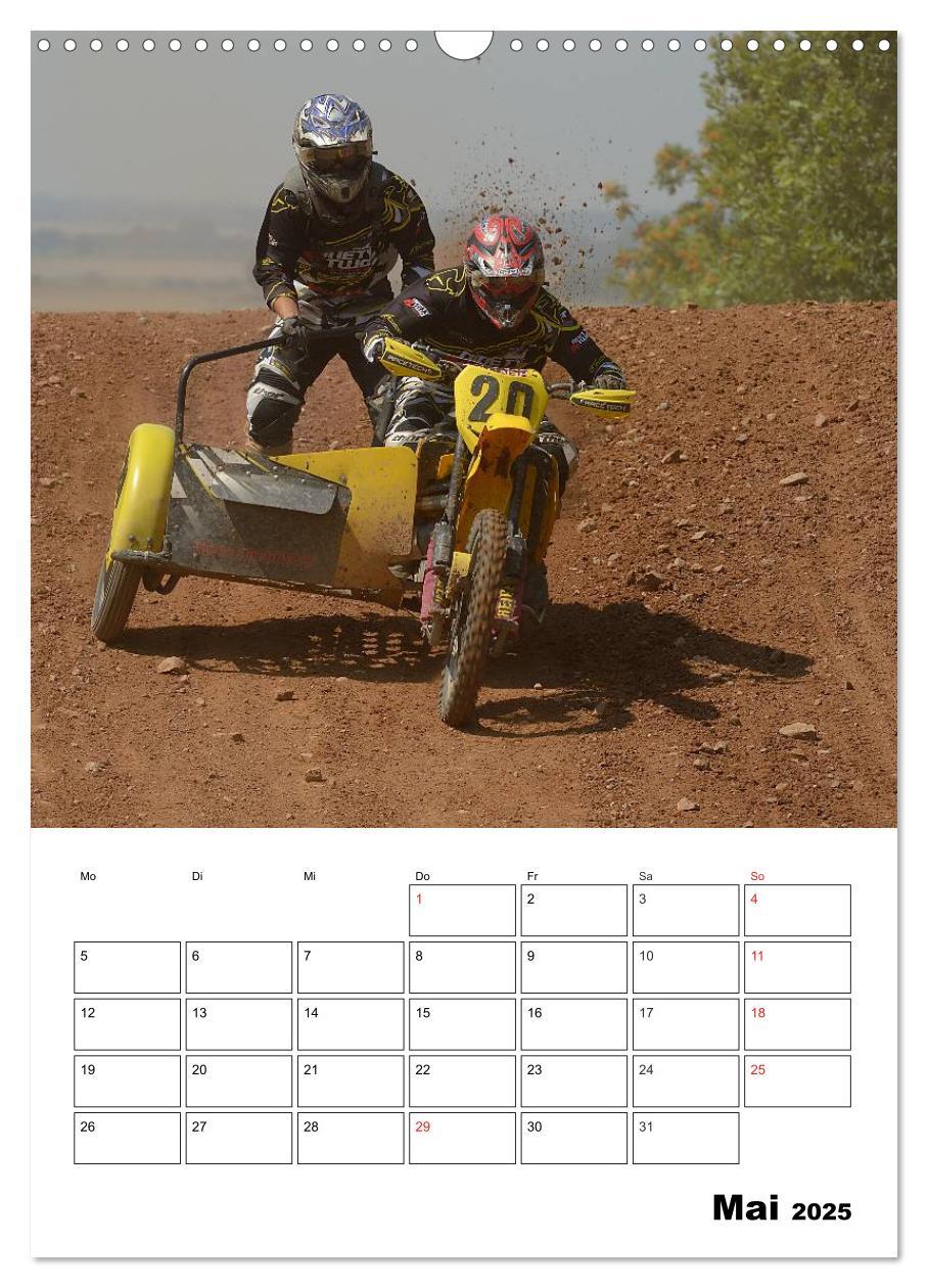 Bild: 9783457079355 | Motocross Terminplaner (Wandkalender 2025 DIN A3 hoch), CALVENDO...