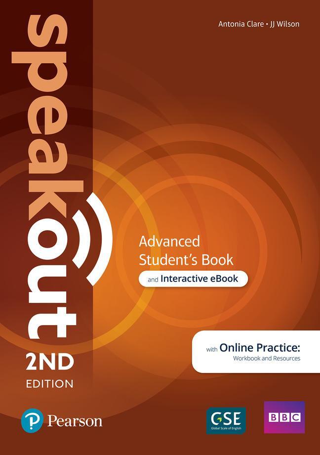 Cover: 9781292394718 | Speakout 2ed Advanced Student's Book &amp; Interactive eBook with...