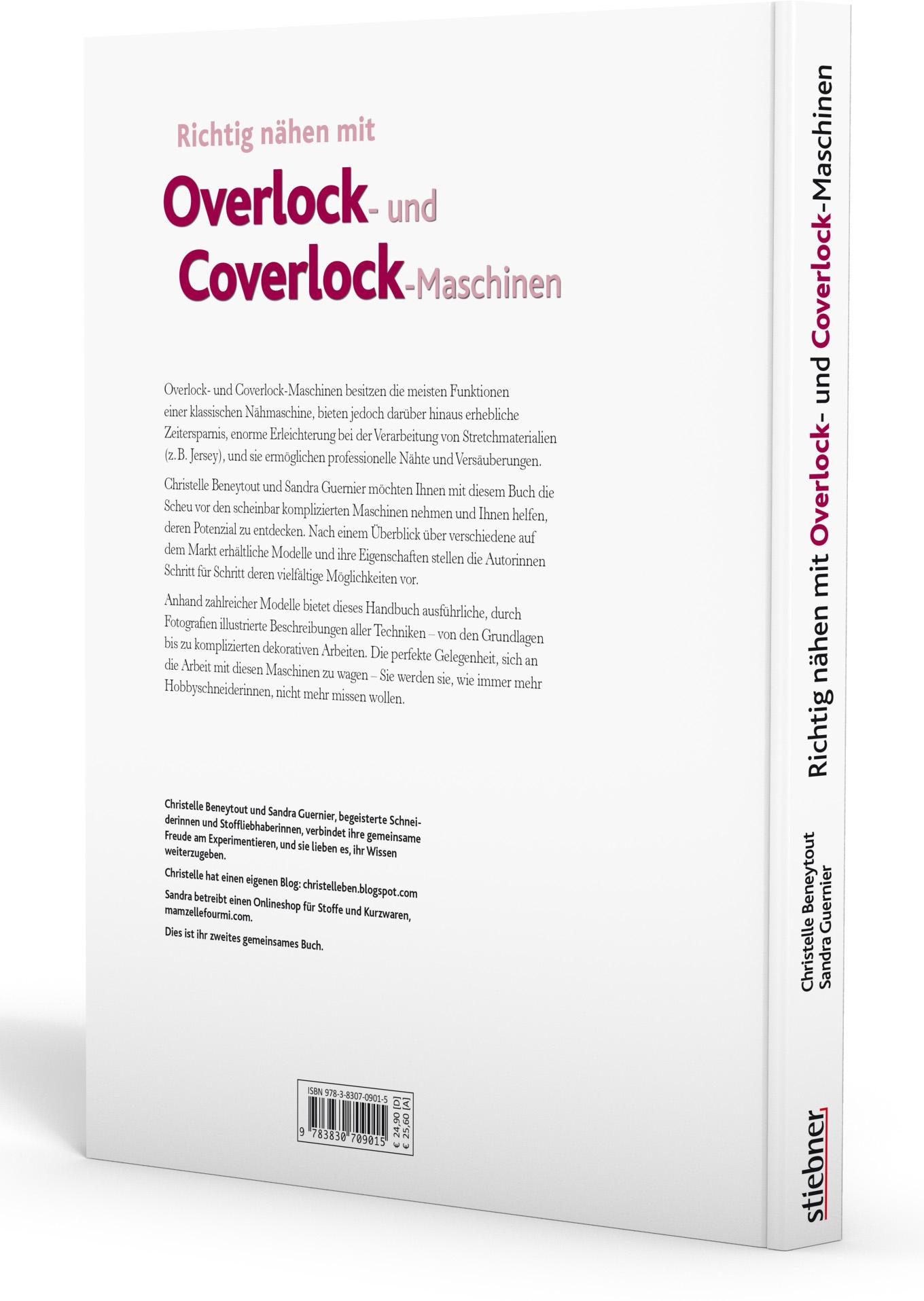 Rückseite: 9783830709015 | Richtig nähen mit Overlock- und Coverlock-Maschinen | Taschenbuch