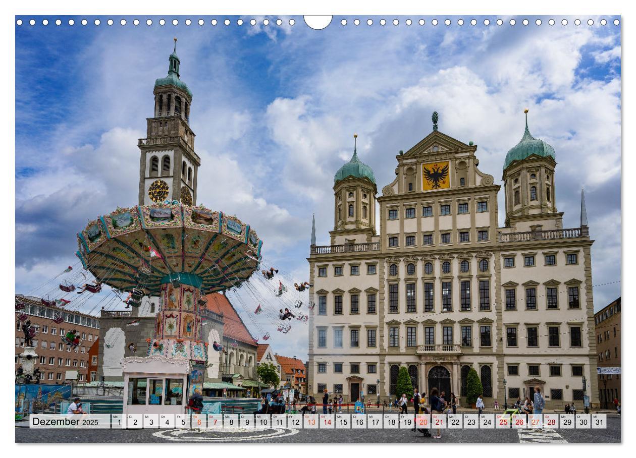 Bild: 9783435041572 | Augsburg Impressionen (Wandkalender 2025 DIN A3 quer), CALVENDO...