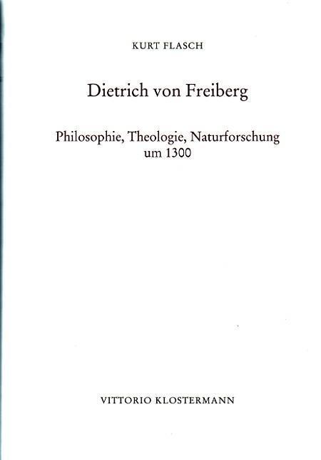 Cover: 9783465033011 | Dietrich von Freiberg | Philosophie, Theologie, Naturforschung um1300