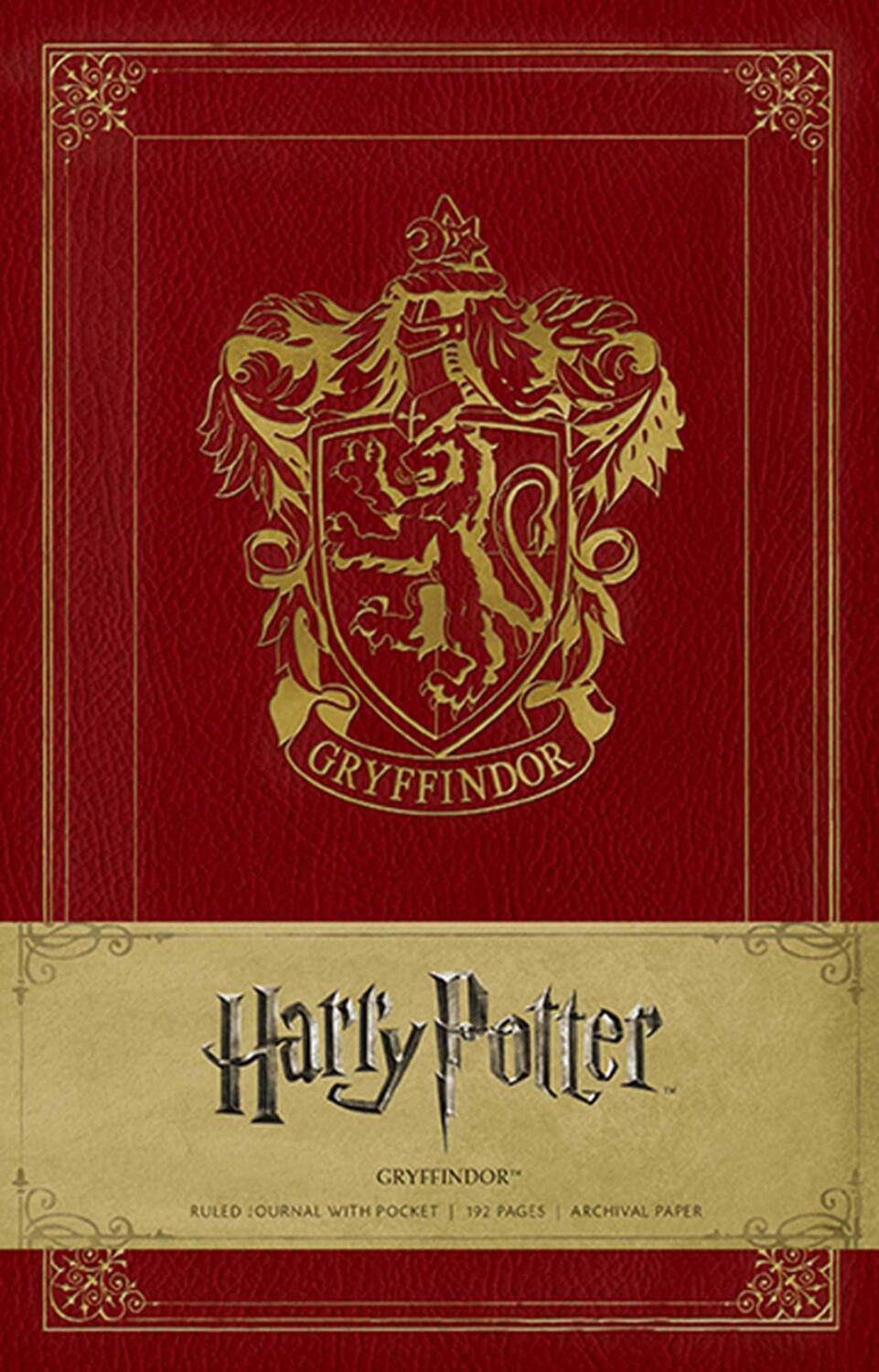 Cover: 9781608875603 | Harry Potter Gryffindor Hardcover Ruled Journal | Notizbücher | 2015