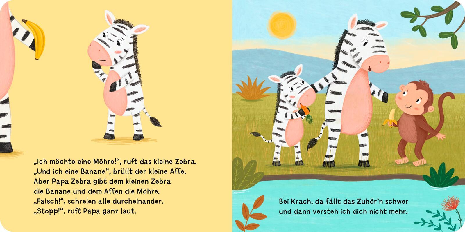 Bild: 9783480239306 | Zuhören macht schlau, kleines Zebra! | Anja Kiel | Buch | 18 S. | 2024