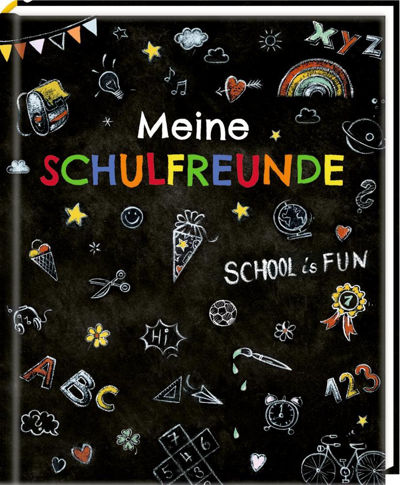 Cover: 4050003951485 | Freundebuch: Meine Schulfreunde | Buch | Hardcover; mit Spotlack