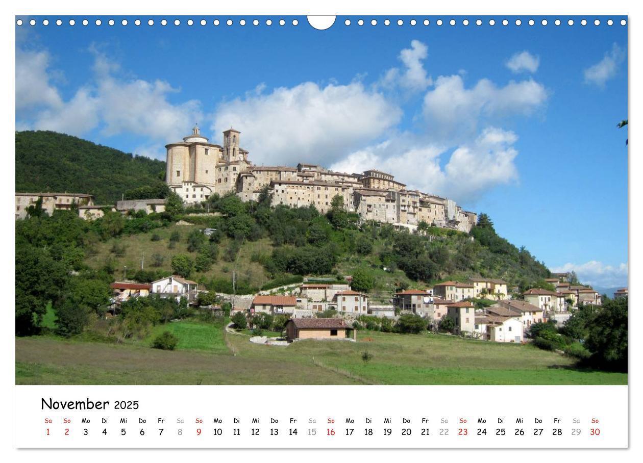 Bild: 9783435649464 | Camino di Assisi - Franziskusweg (Wandkalender 2025 DIN A3 quer),...