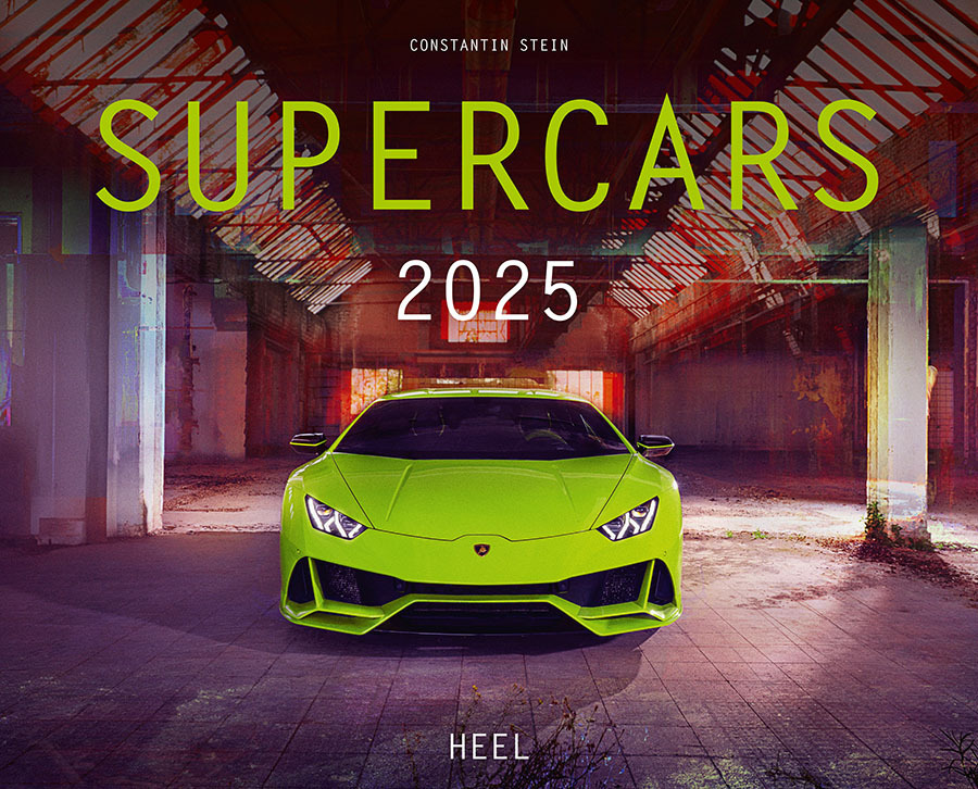 Cover: 9783966648011 | Supercars Kalender 2025 | Constantin Stein | Kalender | Spiralbindung