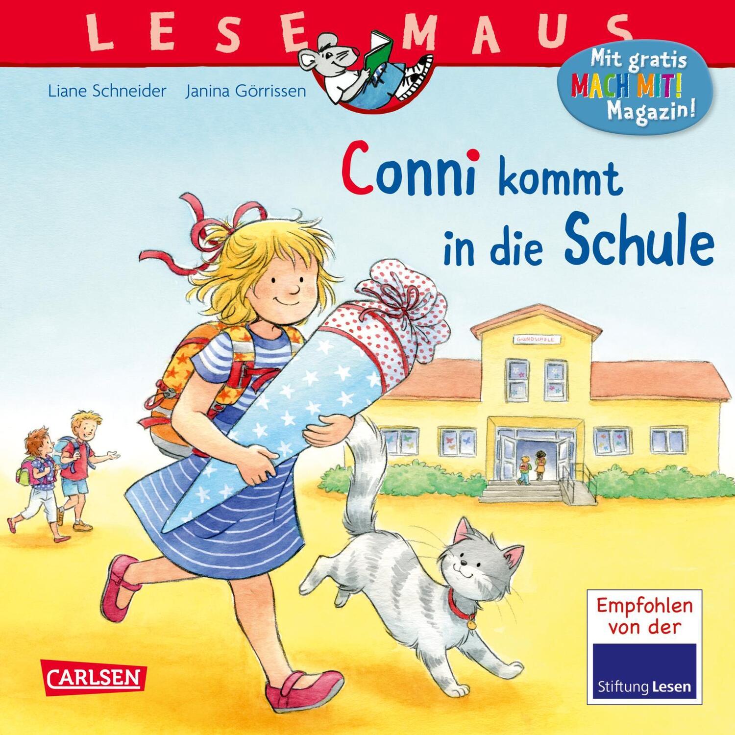 Cover: 9783551083913 | LESEMAUS 101: Conni kommt in die Schule | Liane Schneider | Buch