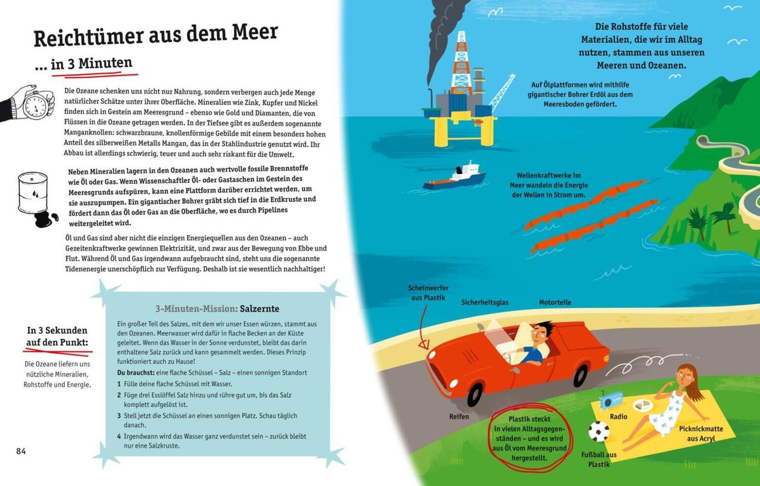Bild: 9783551255143 | Ozeane - Wissen to go | Jen Green | Buch | 96 S. | Deutsch | 2022