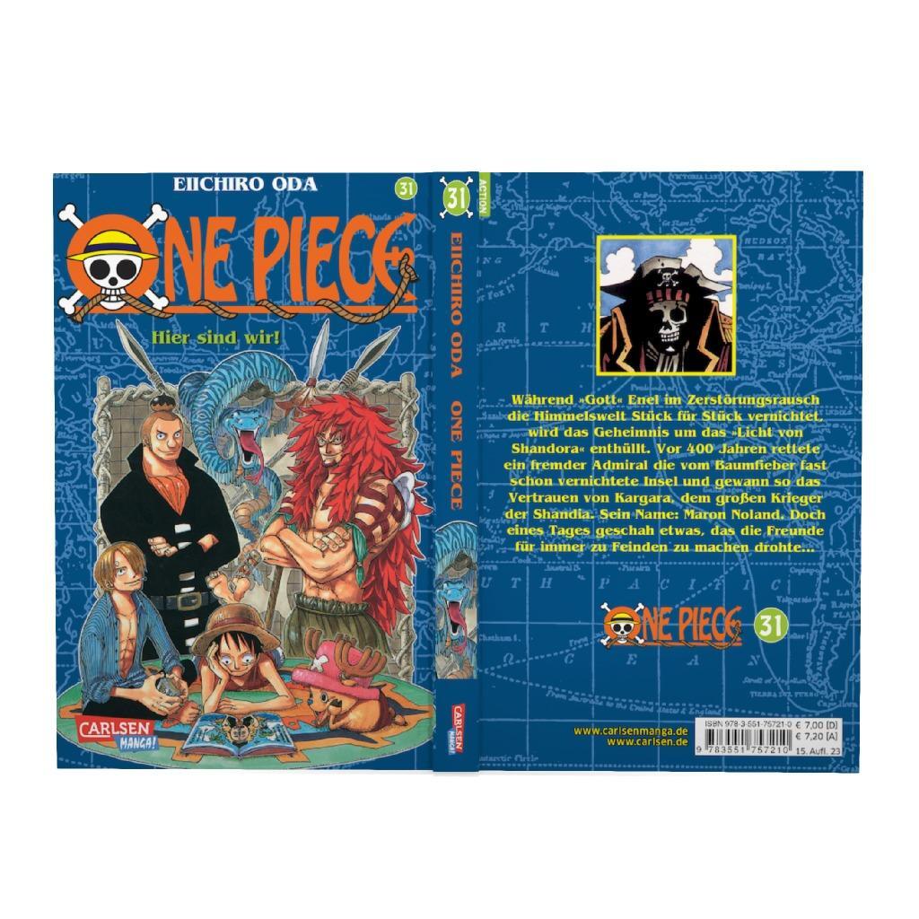 Bild: 9783551757210 | One Piece 31. Hier sind wir! | Eiichiro Oda | Taschenbuch | One Piece