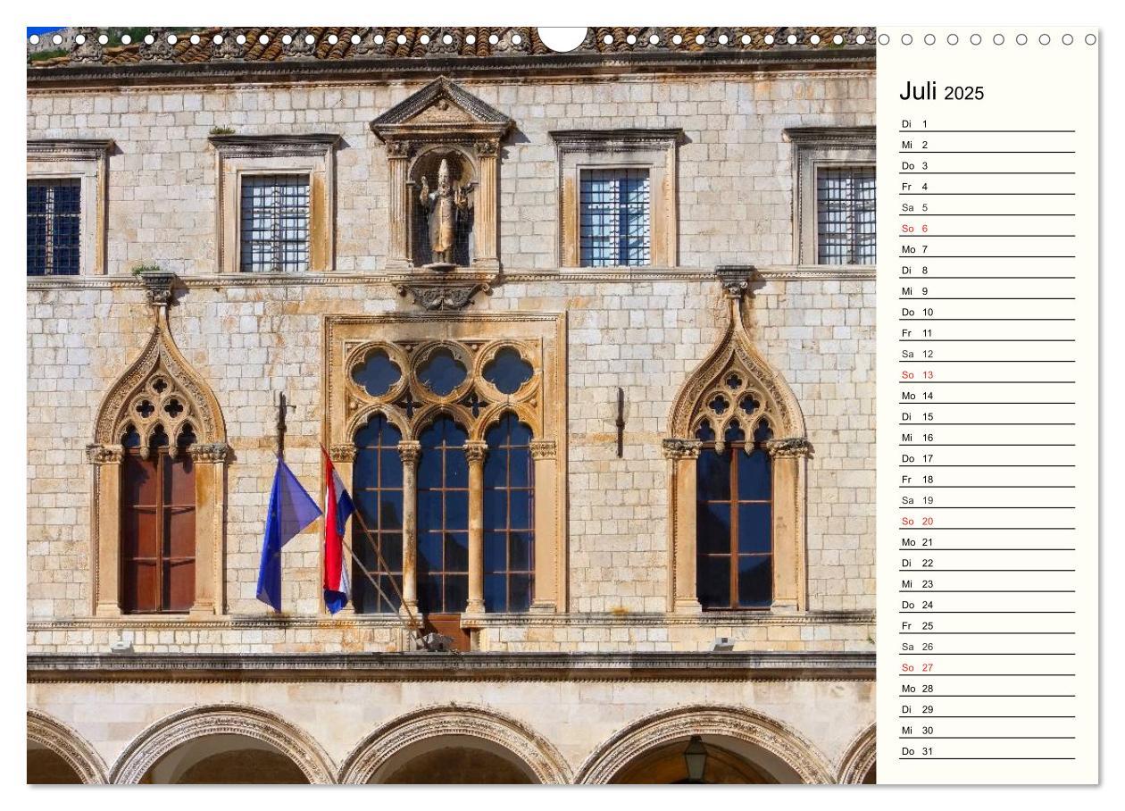 Bild: 9783435521784 | Dubrovnik - Perle der Adria (Wandkalender 2025 DIN A3 quer),...