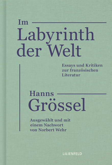 Cover: 9783940357632 | Im Labyrinth der Welt | Hanns Grössel | Buch | Deutsch | 2017