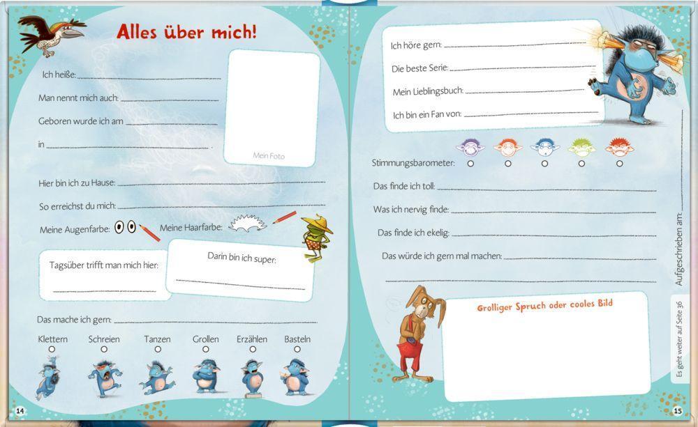 Bild: 4050003947655 | Freundebuch - Der Grolltroll - Meine Freunde | Buch | 96 S. | Deutsch