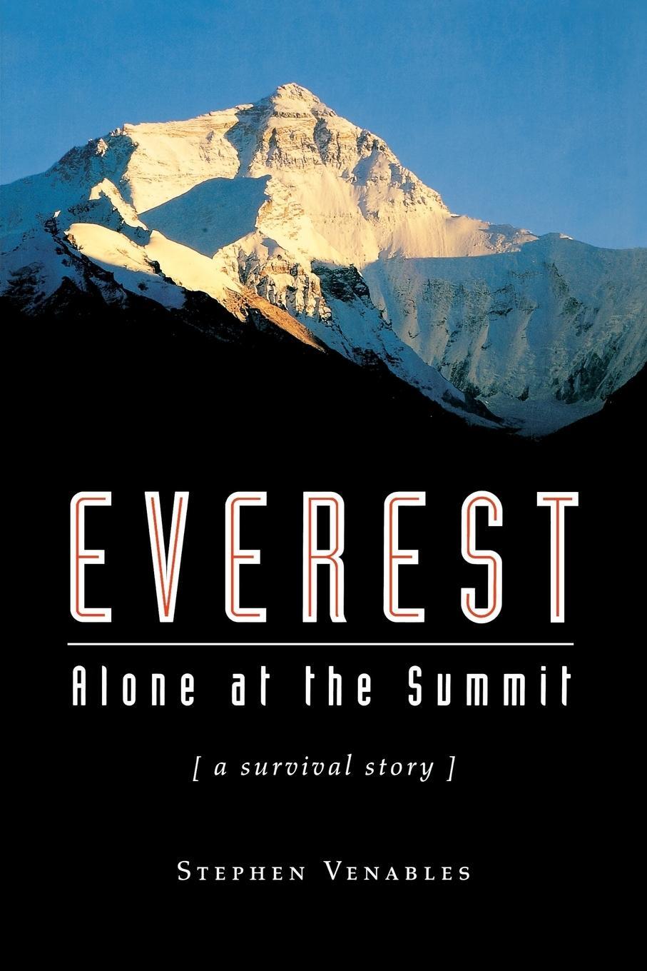 Cover: 9781560252894 | Everest | Alone at the Summit, (a Survival Story) | Stephen Venables