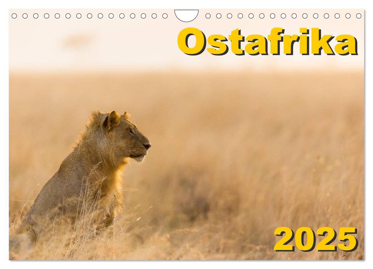 Cover: 9783435563241 | Ostafrika (Wandkalender 2025 DIN A4 quer), CALVENDO Monatskalender