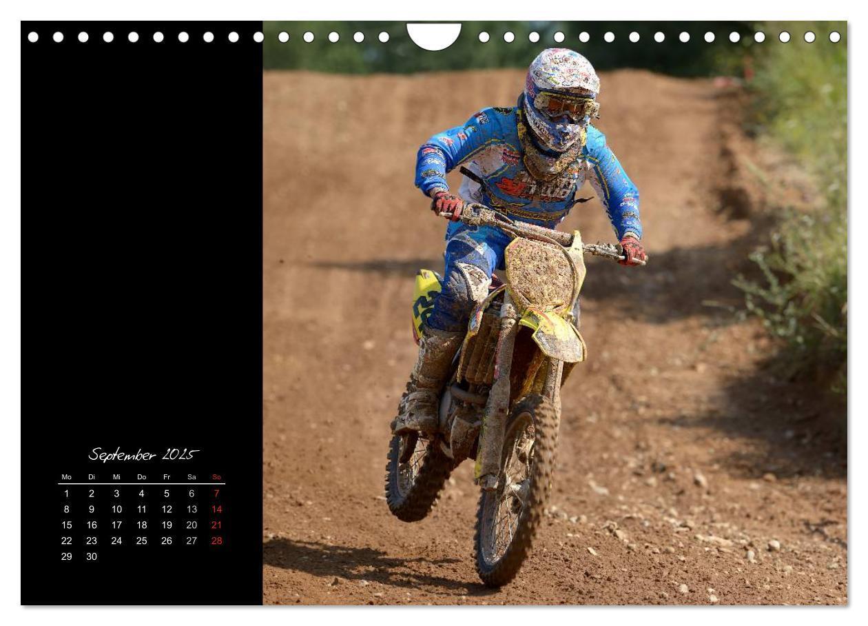 Bild: 9783435791514 | Motocross (Wandkalender 2025 DIN A4 quer), CALVENDO Monatskalender