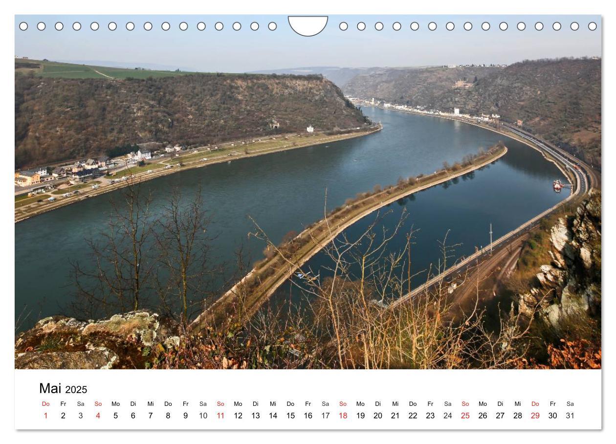 Bild: 9783435613953 | Rhein und Burgen (Wandkalender 2025 DIN A4 quer), CALVENDO...