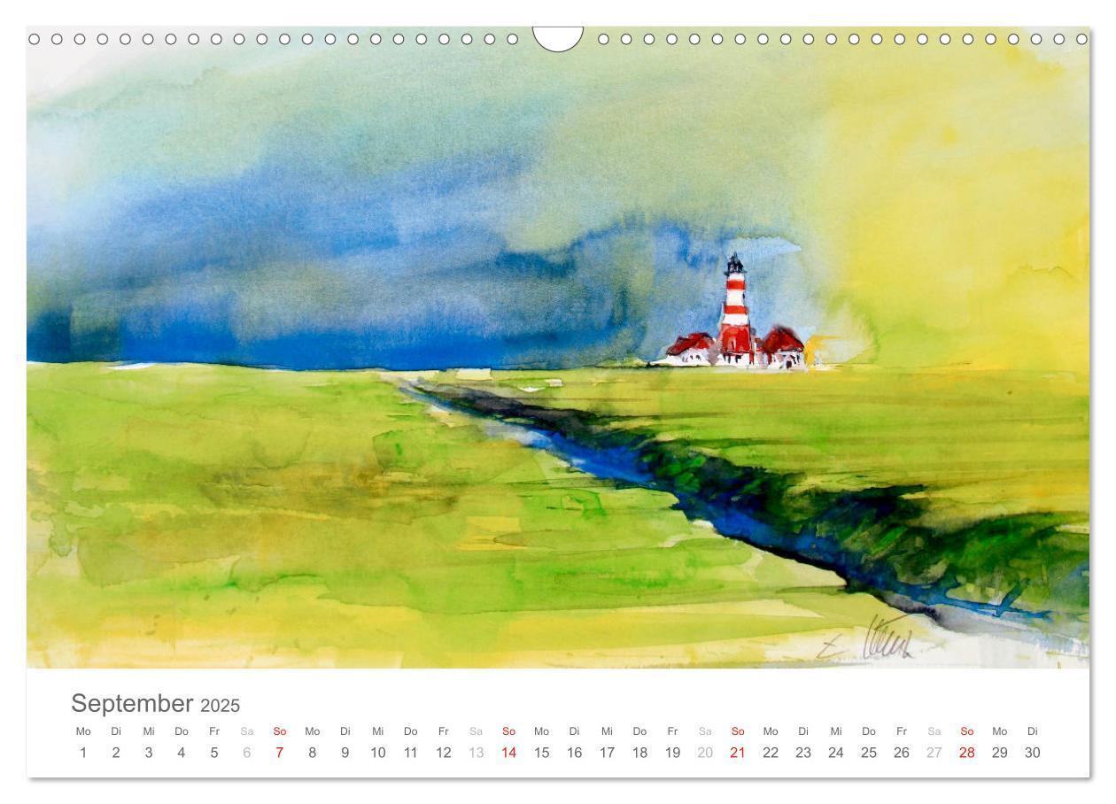 Bild: 9783435559374 | Faszination Aquarell - Eckard Funck (Wandkalender 2025 DIN A3...