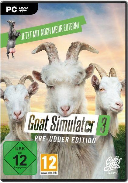 Cover: 4020628641283 | Goat Simulator 3 Pre-Udder Edition (PC). Für Windows 10/11 | DVD-ROM
