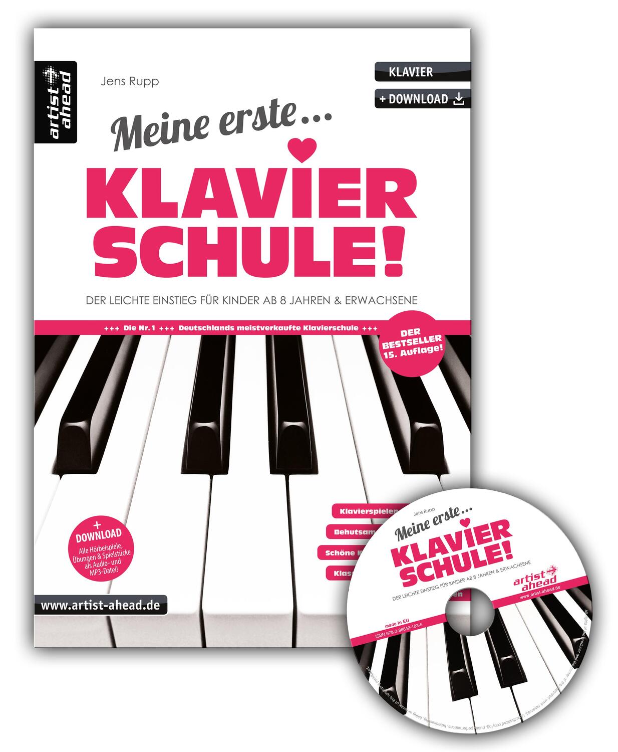 Cover: 9783866421806 | Meine erste Klavierschule inkl. Audio-CD! | Jens Rupp | Buch | 120 S.