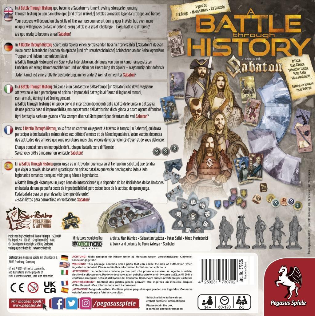 Bild: 4250231730702 | A Battle through History - Das Sabaton Brettspiel | Spiel | Deutsch