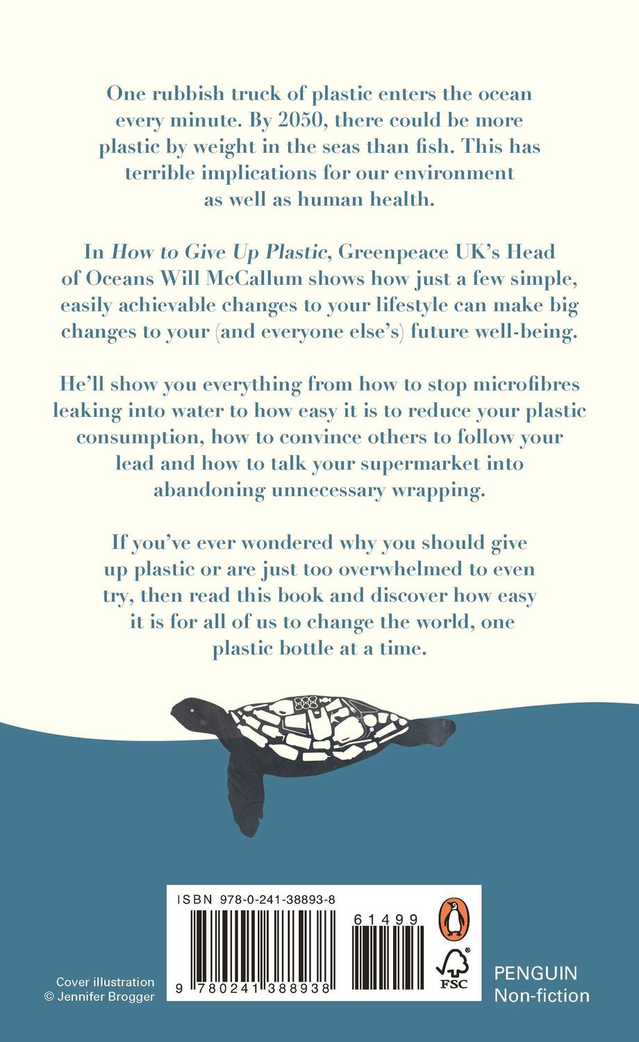 Rückseite: 9780241388938 | How to Give Up Plastic | Will McCallum | Taschenbuch | Englisch | 2019