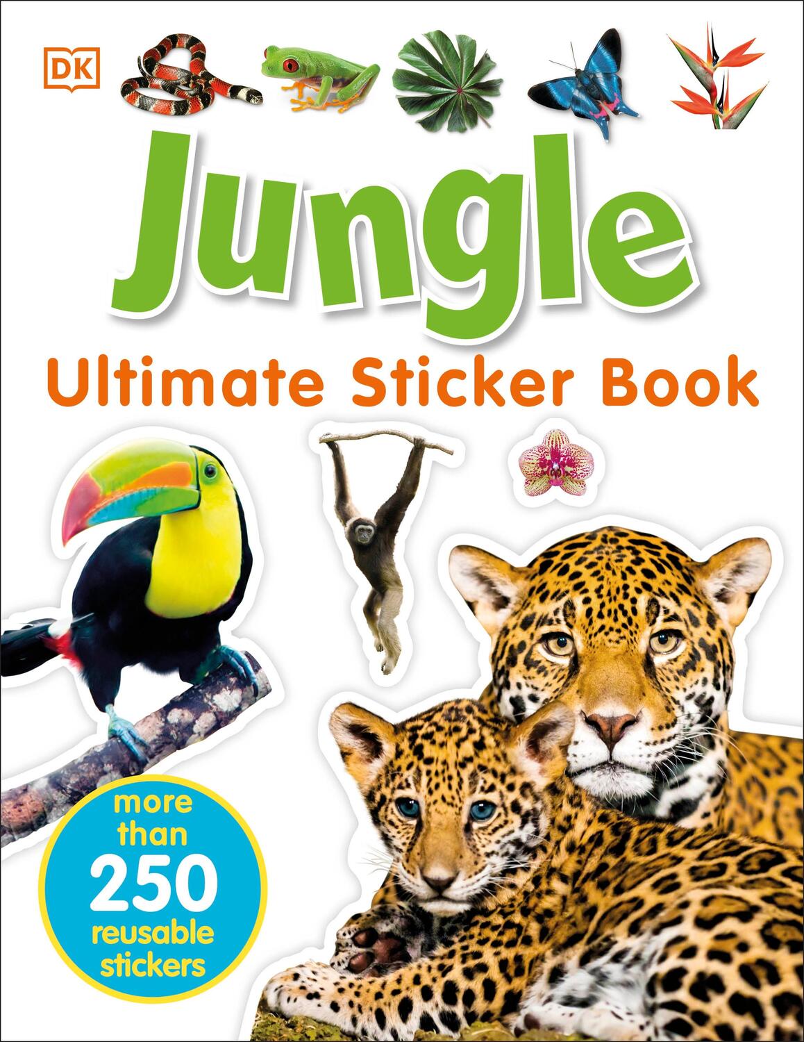 Cover: 9780241283011 | Jungle Ultimate Sticker Book | DK | Taschenbuch | Englisch | 2017
