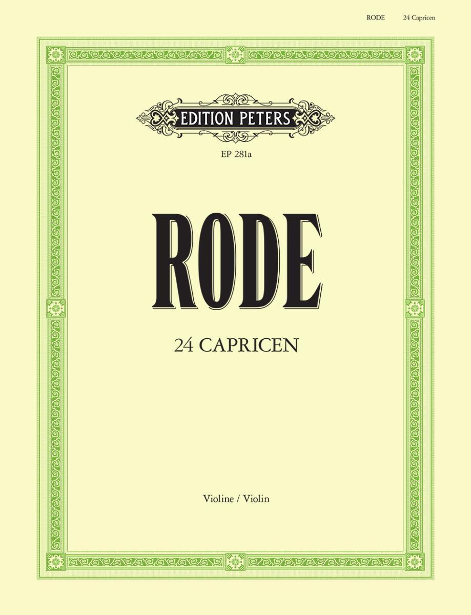 Cover: 9790014003623 | 24 Caprices für Violine solo | Pierre Rode | Taschenbuch | 56 S.