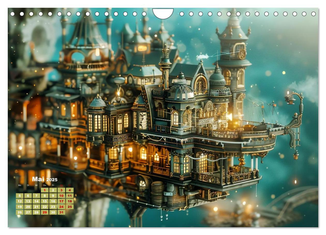 Bild: 9783435972166 | Miniaturwelt Faszinierend winzige Häuser im Steampunk-Stil...